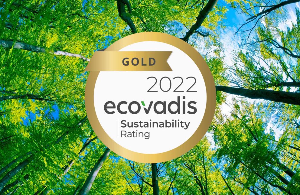 Niveau Gold au classement EcoVadis